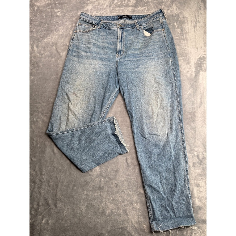 Vintage Hollister Ultra High-Rise Mom Jeans Women's 16R Blue Stretch Americana